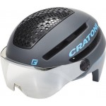 Cratoni Commuter - Helm speed pedelec met vizier - e-bike - Grijs